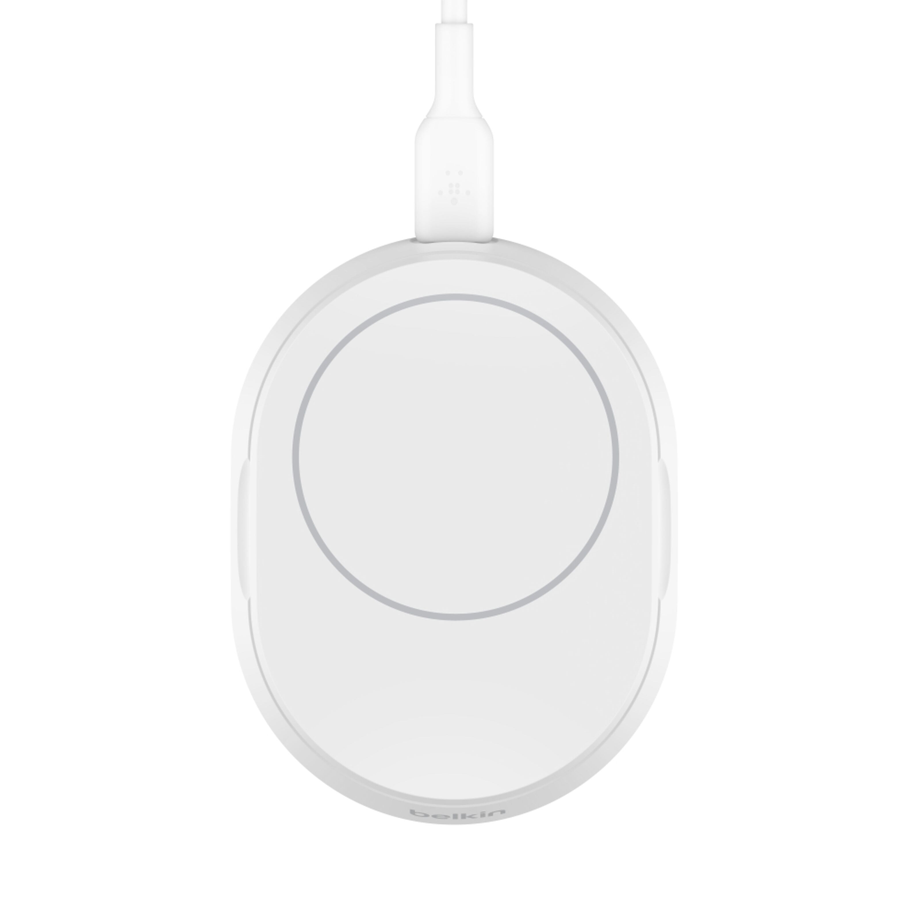 Belkin BoostCharge Pro Ladestativ med Qi2 15 W Hvit