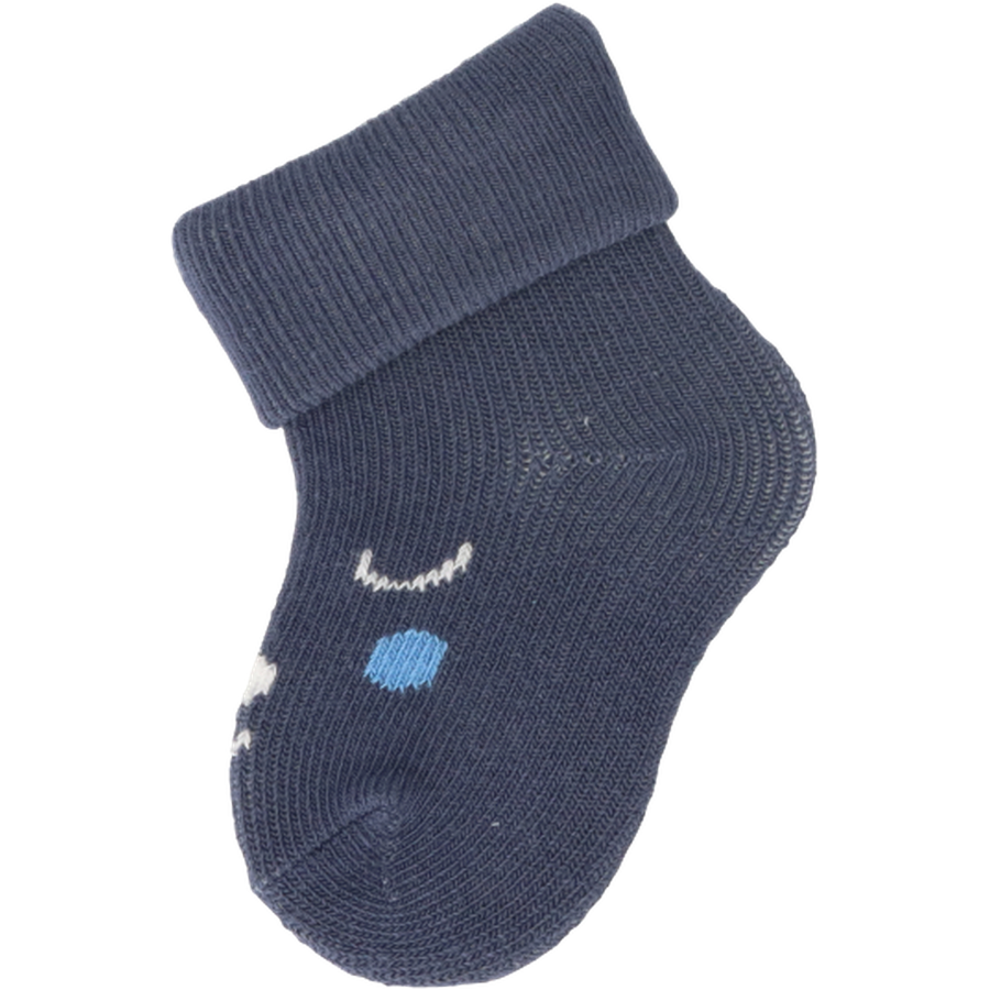 Sterntaler Erstlingssöckchen 3er-Pack Bär blau