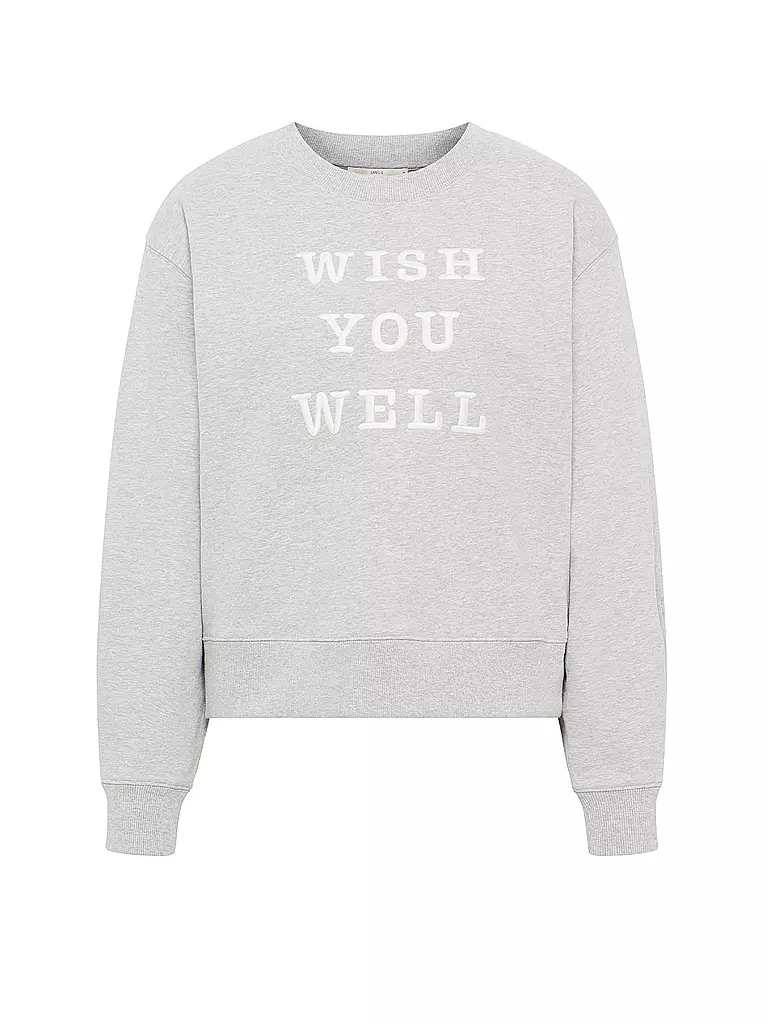 LANIUS Sweater  hellgrau