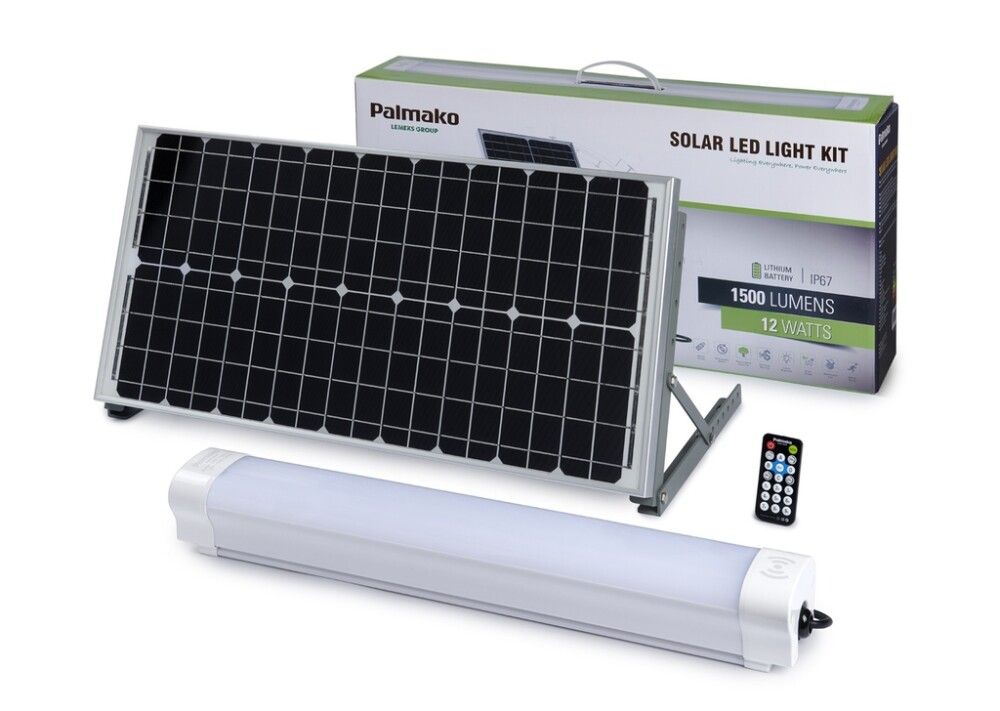 LED LYSARMATUR X-1500 SOLCELLEDREVET