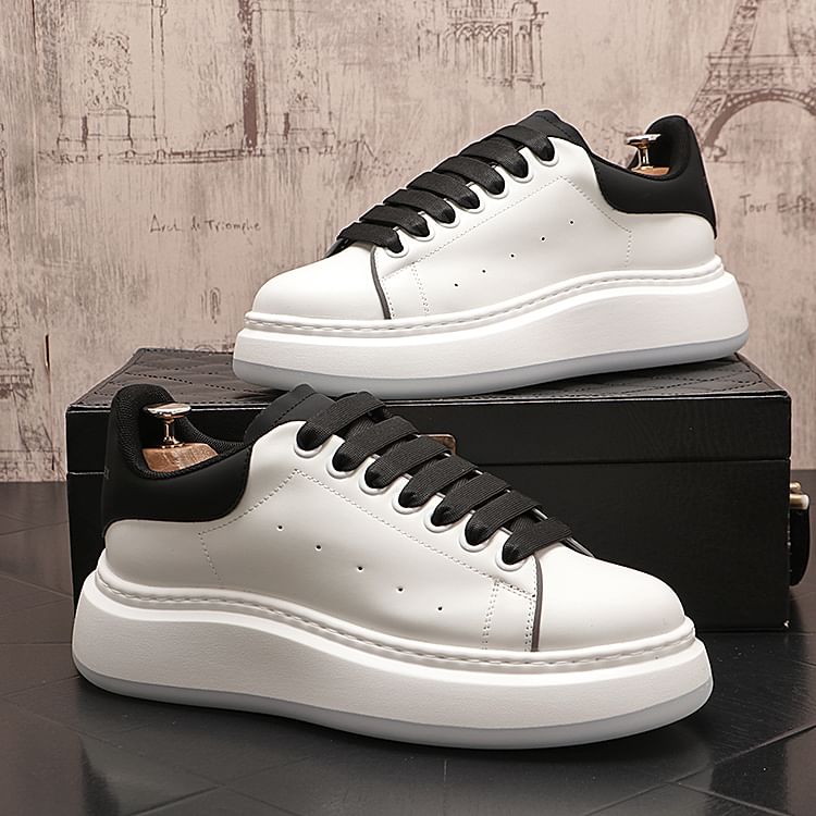 Mr Ozera - Veterschoenen met letters en platform