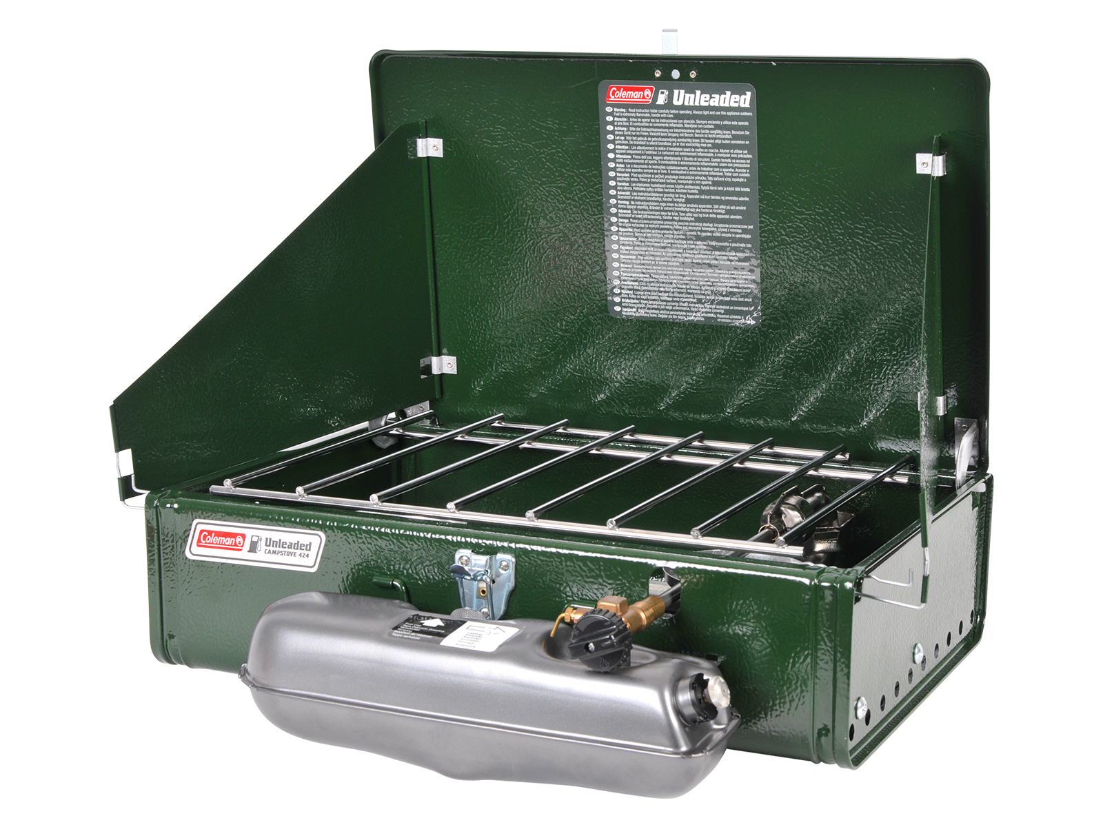 Coleman Unleaded two-burner 424 kooktoestel