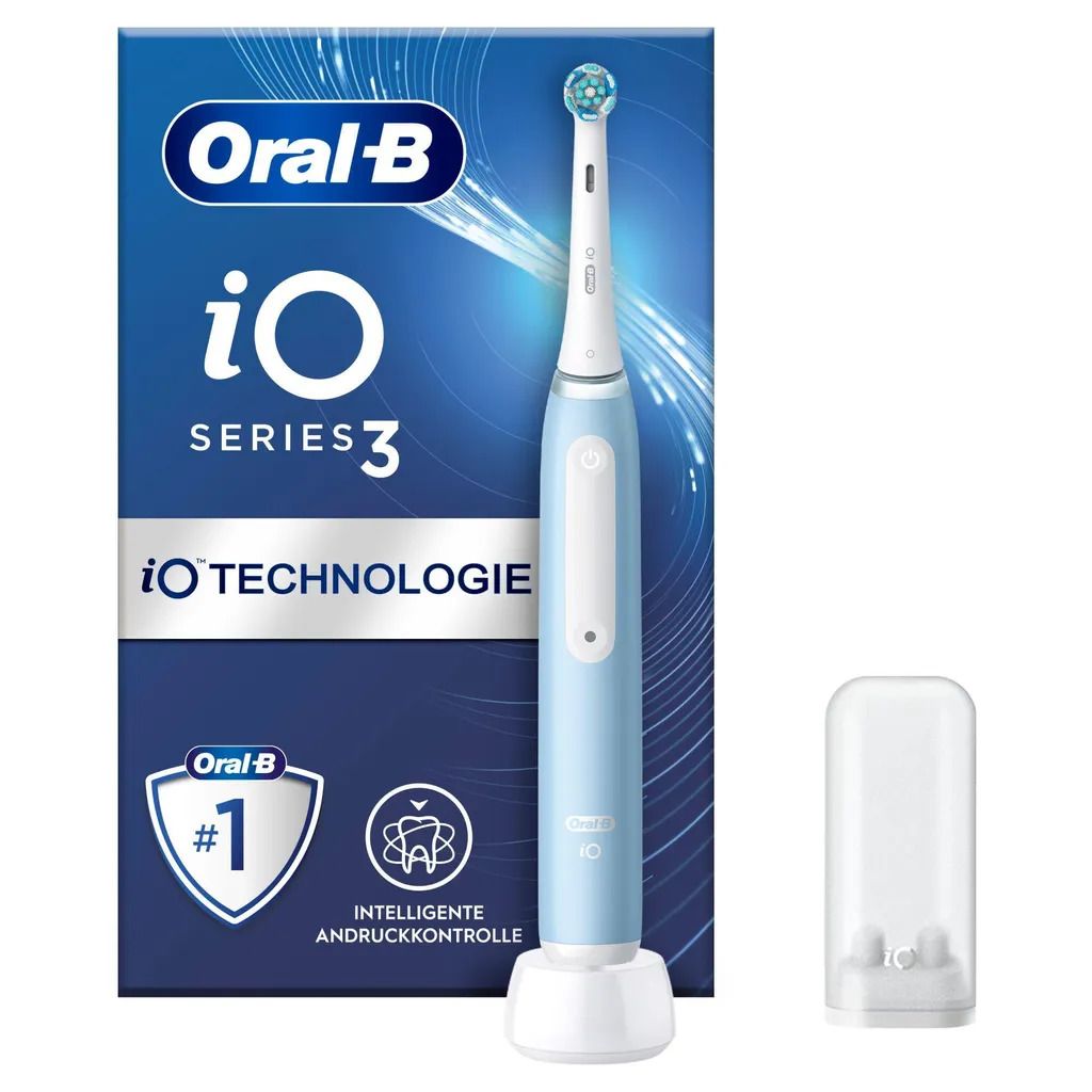 Oral-B iO Series 3n Ice Blue Elektrische Zahnbürste Zahnpflege