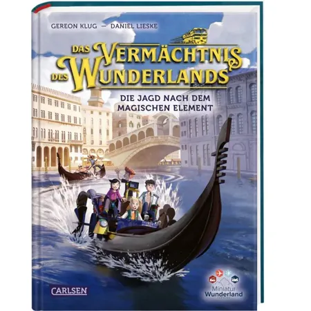 Carlsen Verlag Das Vermächtnis des Wunderlands 2: Die Jagd nach dem magischen Element