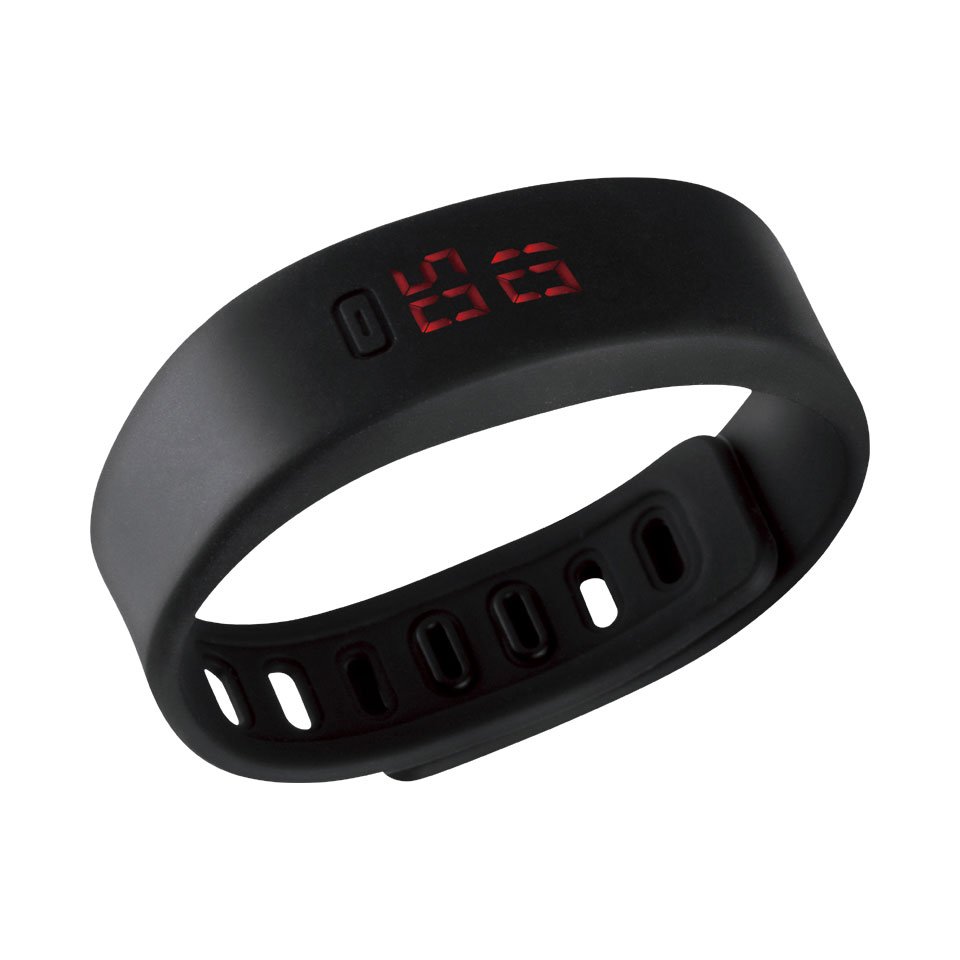 Wonkey Monkey waterafstotend horloge - zwart