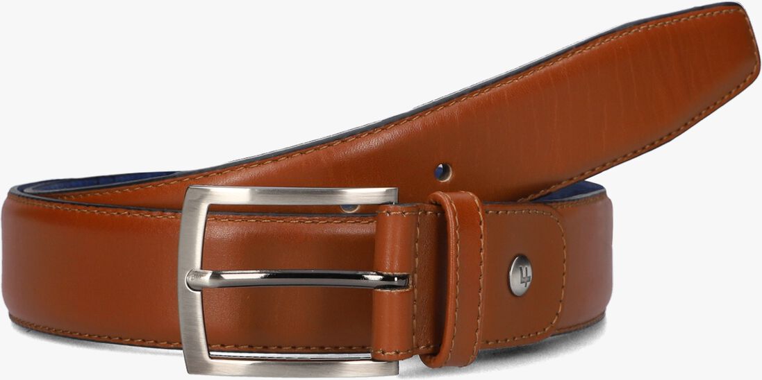 FLORIS VAN BOMMEL cognac floris van bommel riem cfm-10004