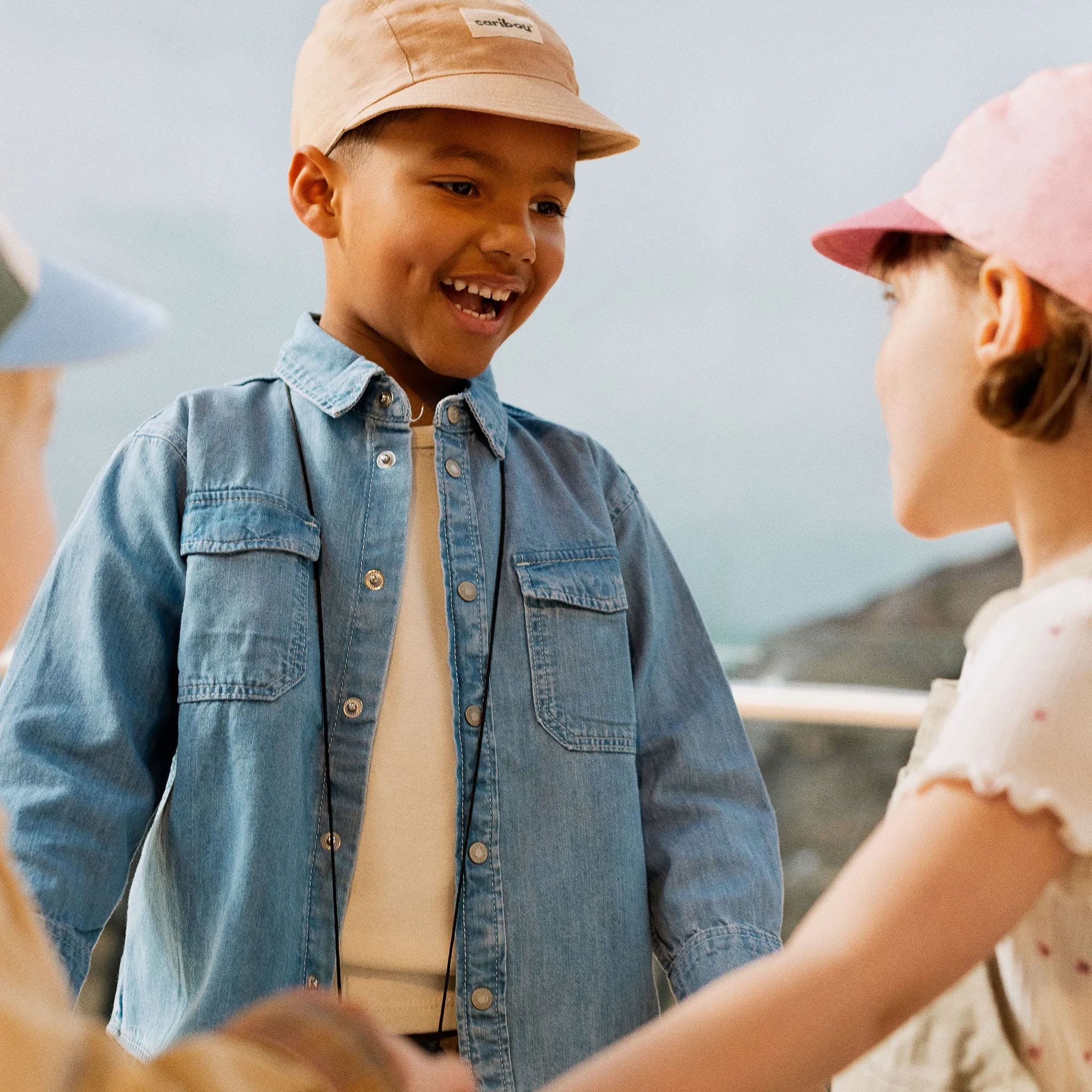 Caribou Casquette Uni Sable 2-12ans