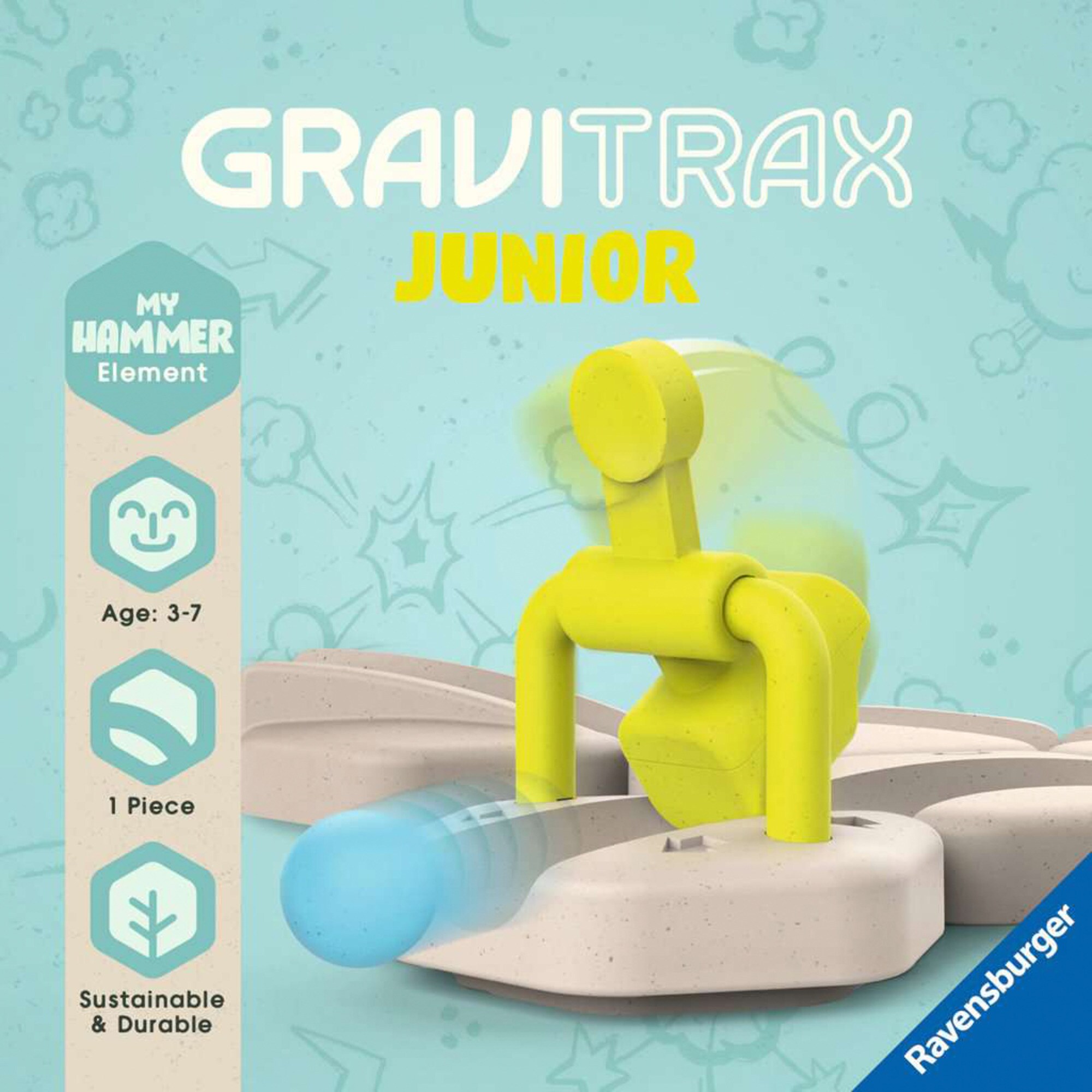 Ravensburger Bahn GraviTrax Junior Element Hammer