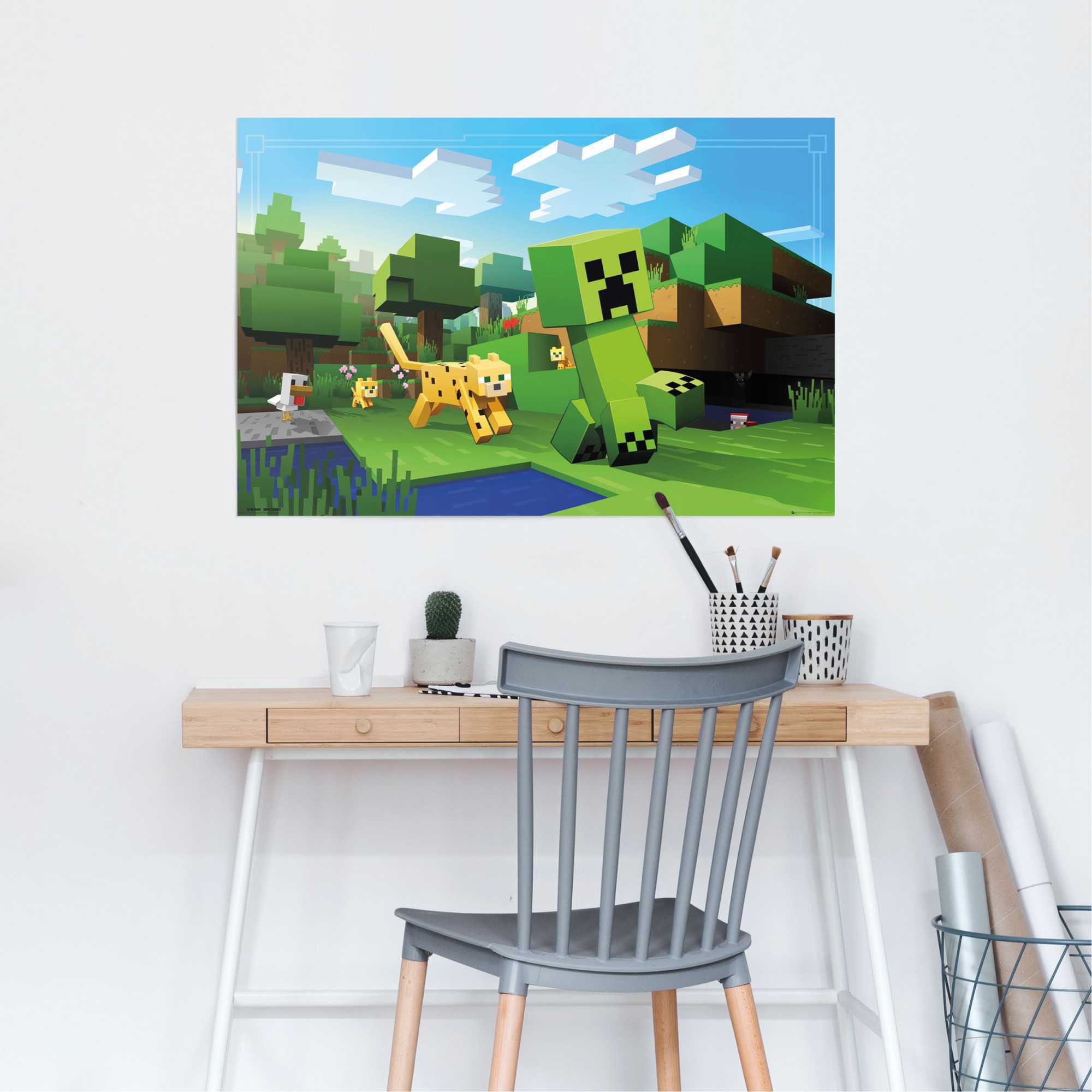 Reinders! Poster »Poster Minecraft« Spiele 1 Stk. tlg.