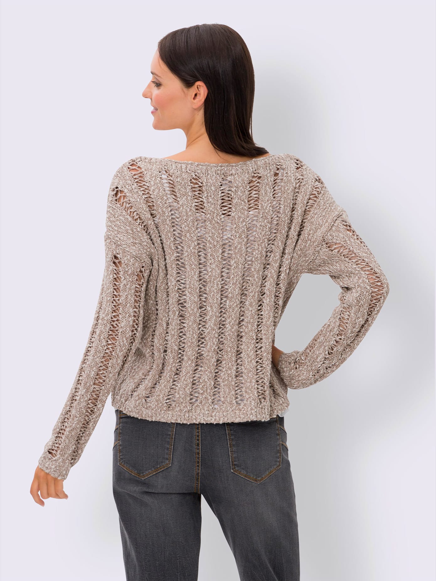 Pull aspect chiné tendance