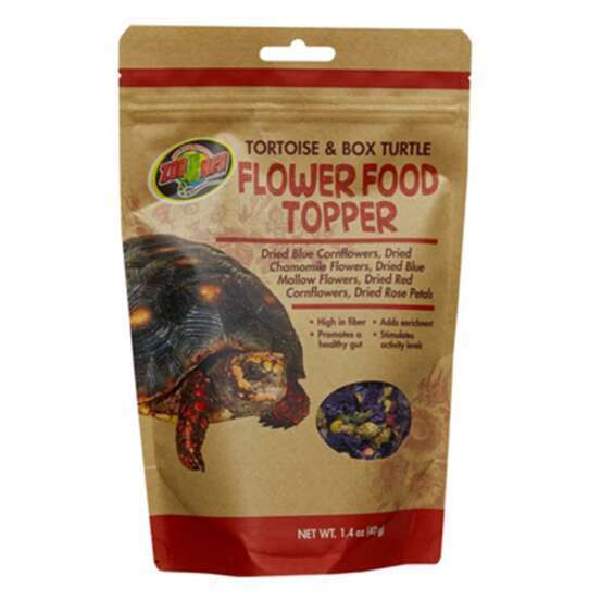 Flower Food Topper 40grs pour Tortues Terrestres