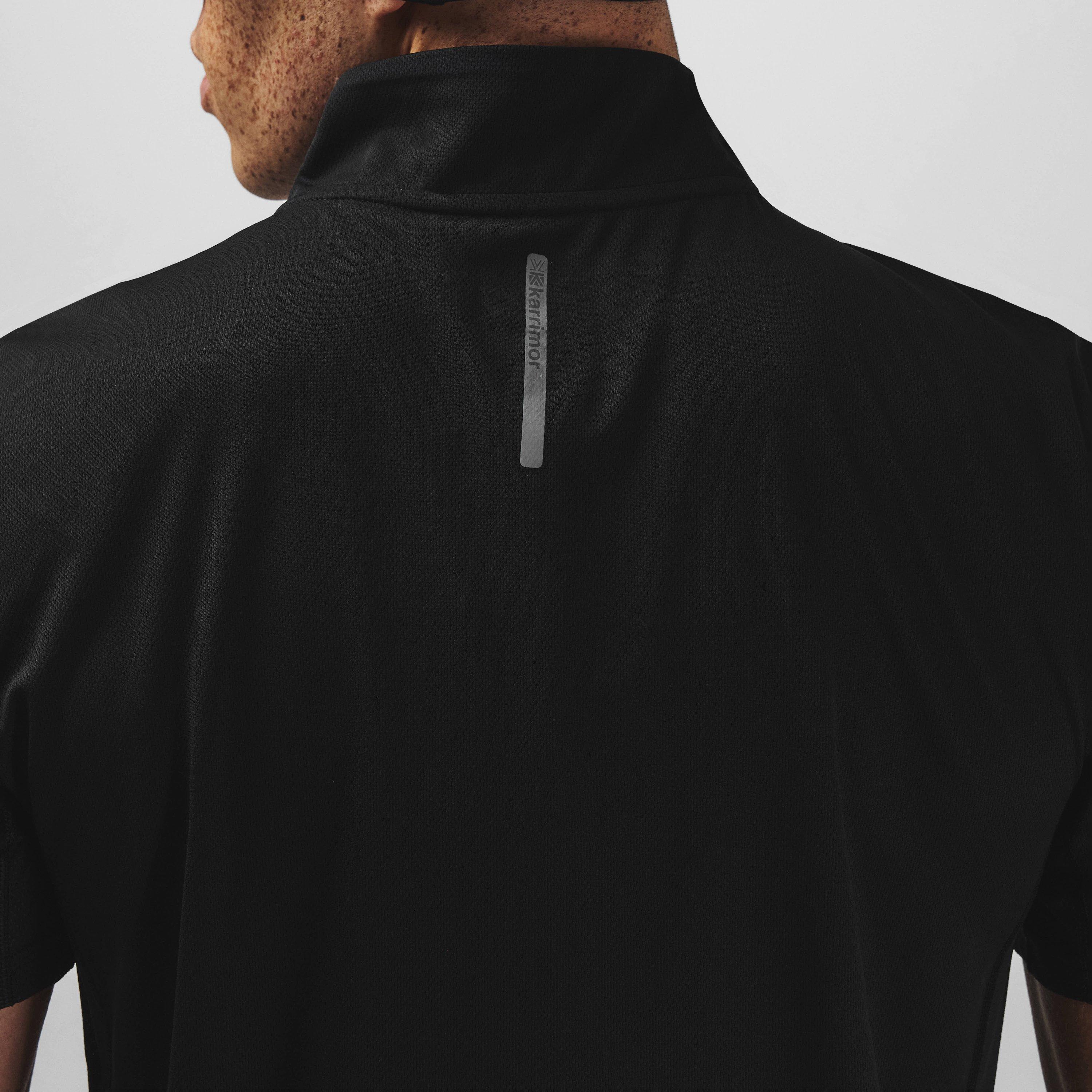 Karrimor Short Sleeve Zip Top Mens