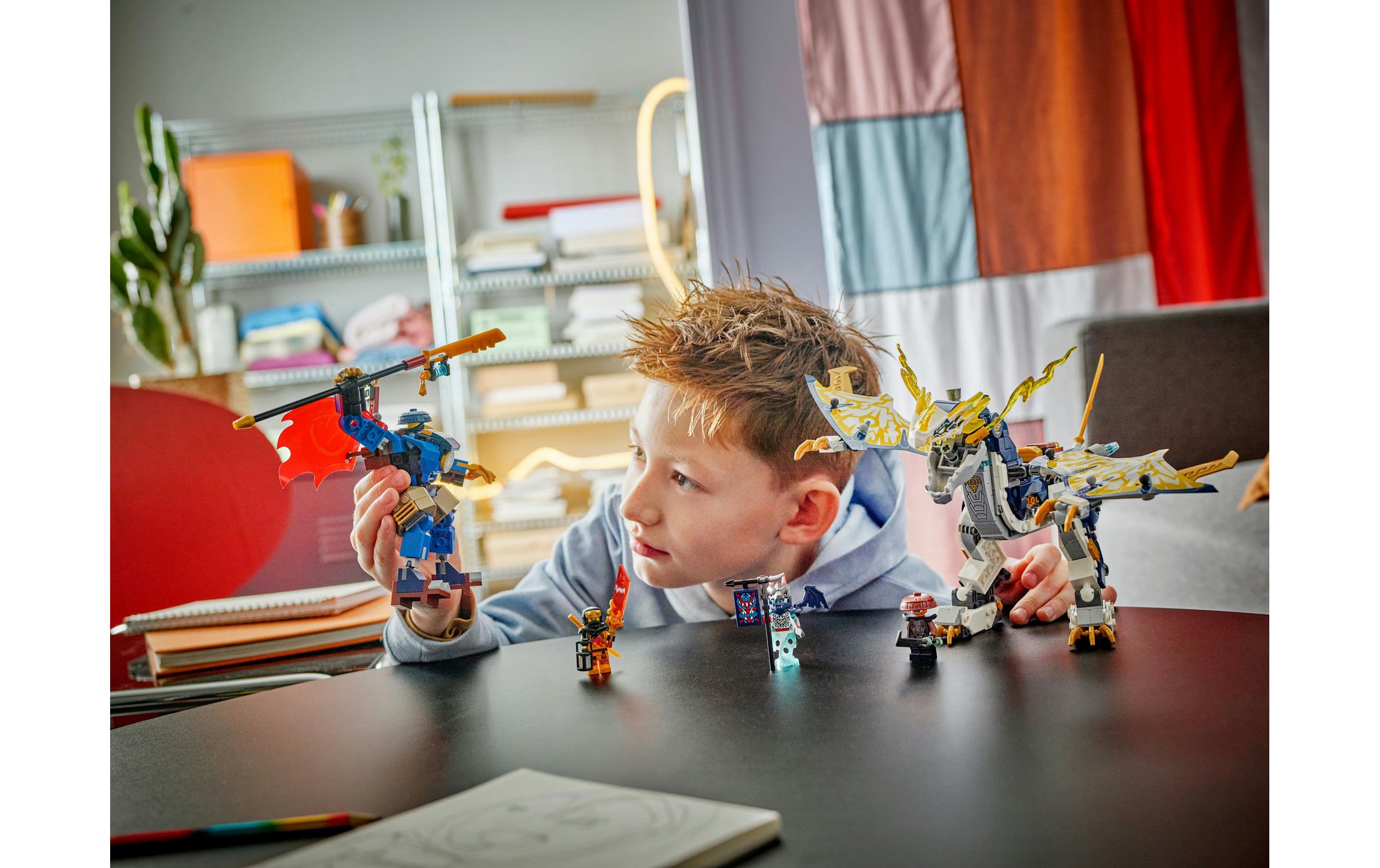 Ninjago Rogues Mech-Drachenreiter 71843Spielset mit Mech und Drachen