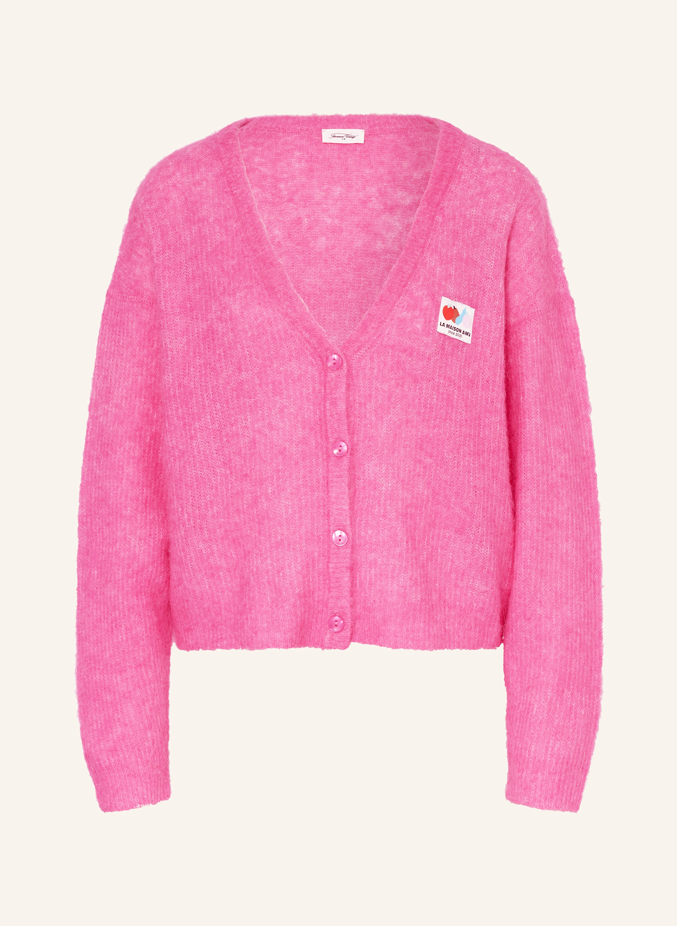 American Vintage Strickjacke NENBAY mit Alpaka