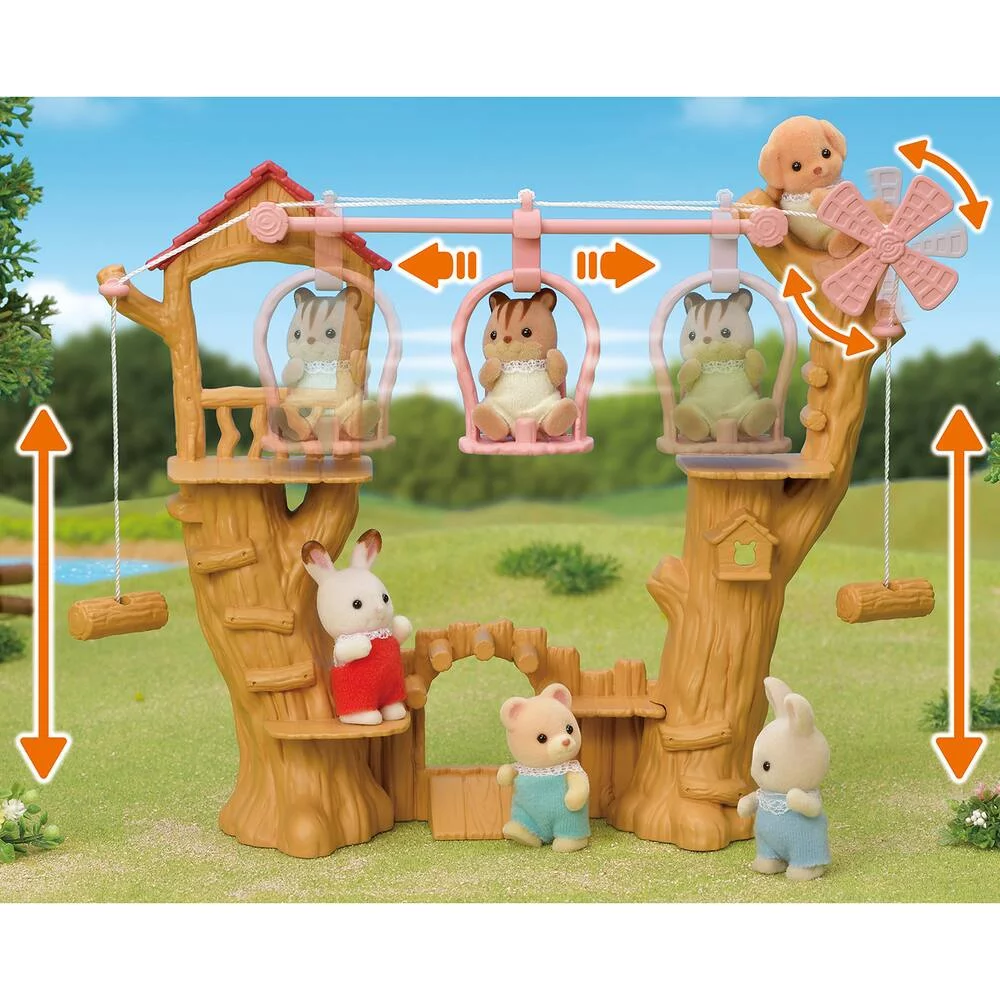 LA TYROLIENNE DES BEBES SYLVANIAN TOUT POUR BEBE