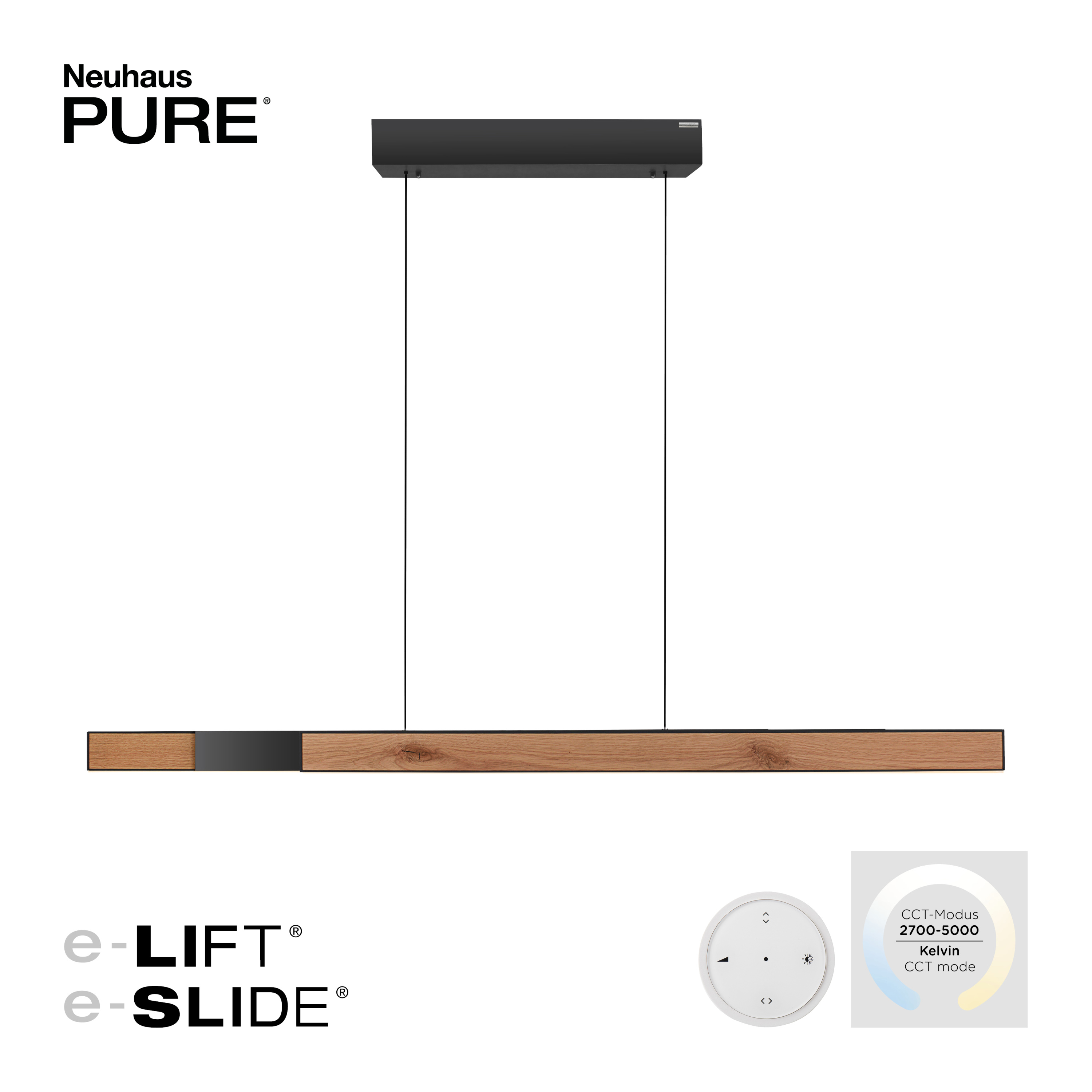 Pendelleuchte PURE MOTO-RISE