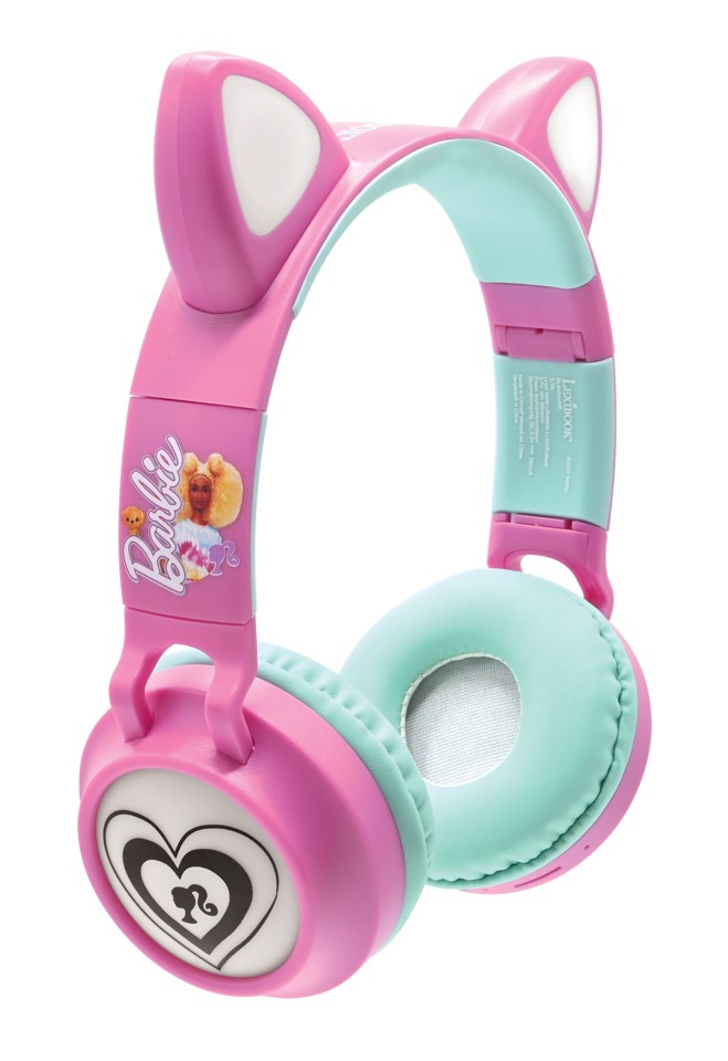 Lexibook - Barbie Bluetooth høretelefoner med lys