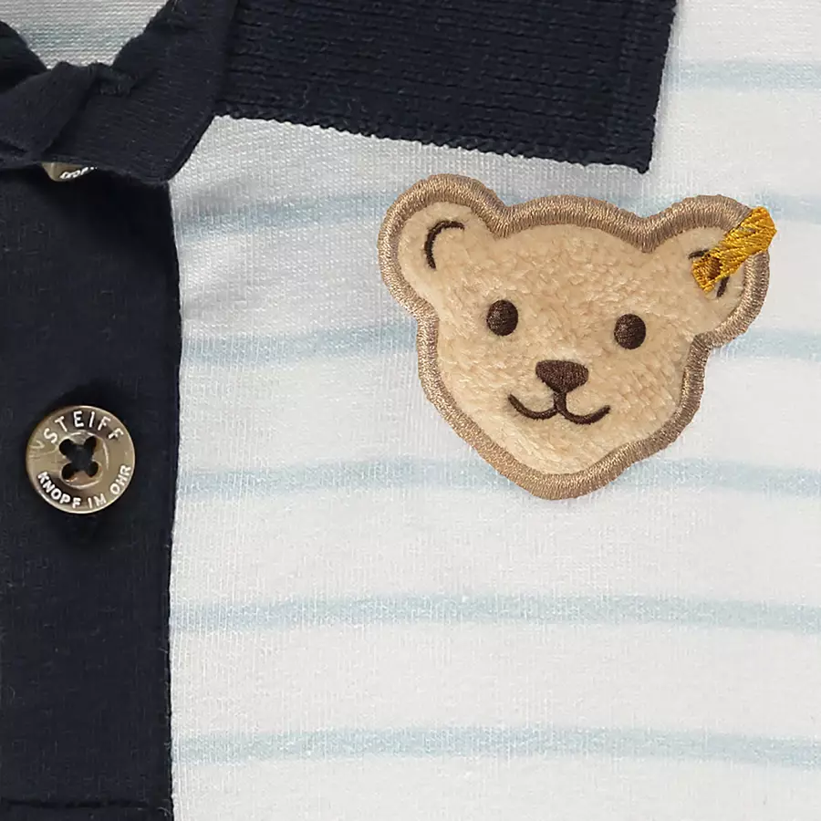 Steiff Poloshirt, winter sky