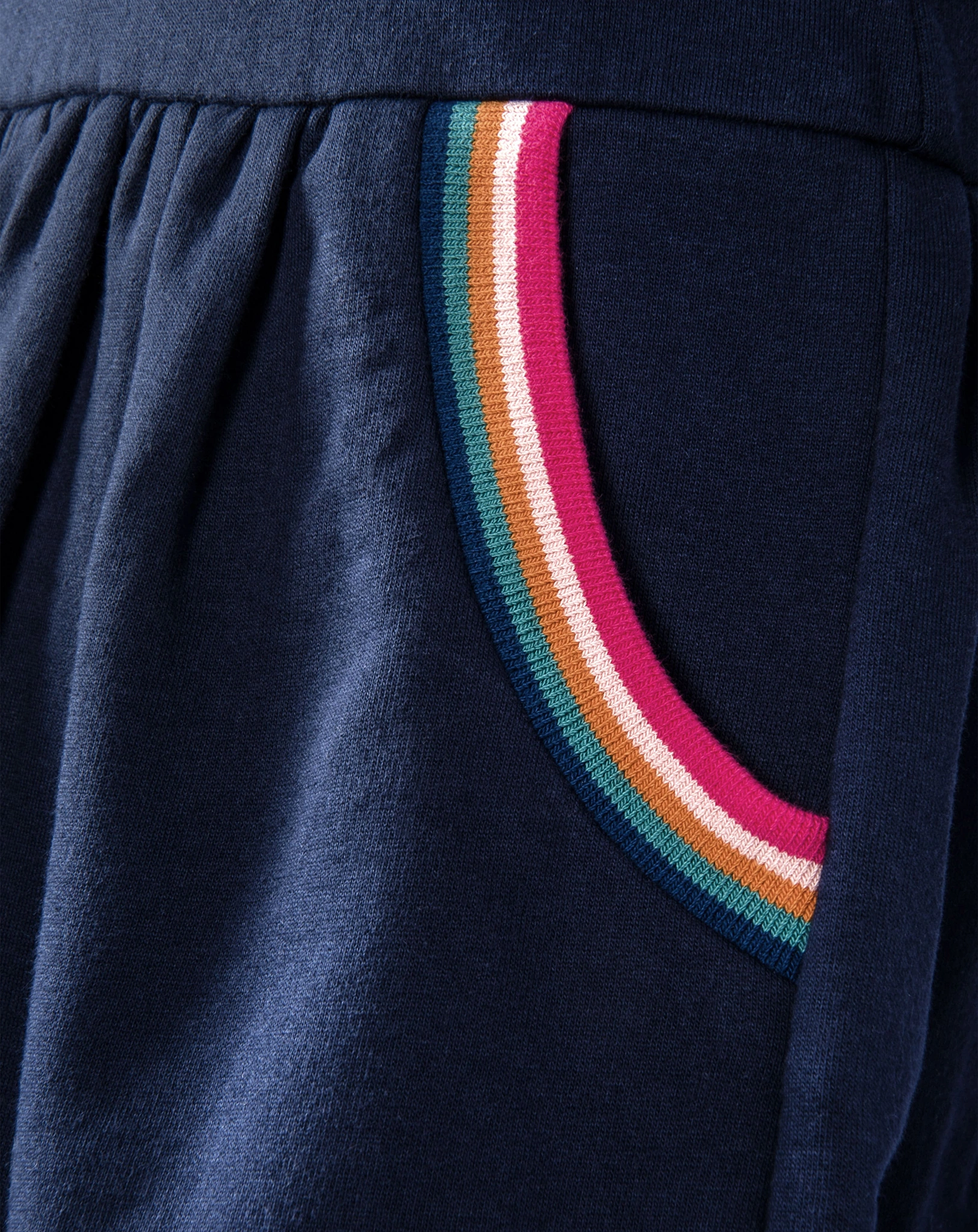 Langarmkleid COLOR DOT in navy