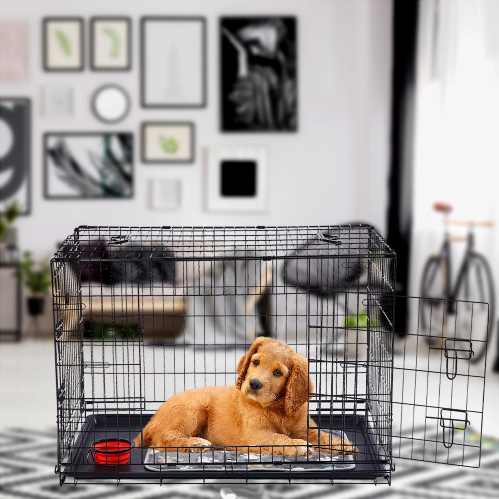 Hundekäfig klappbar 42