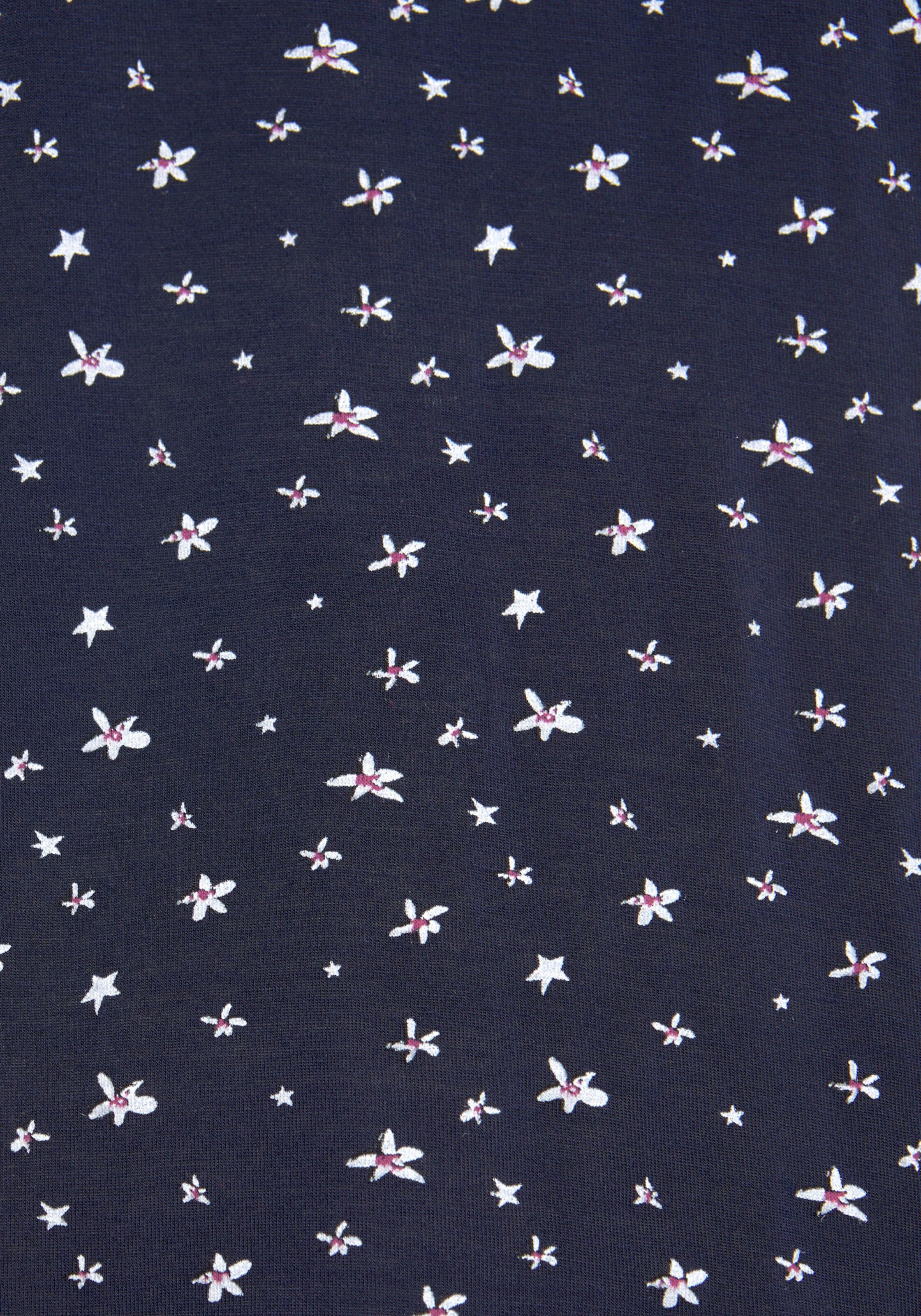LASCANA Kurzarmshirt in navy