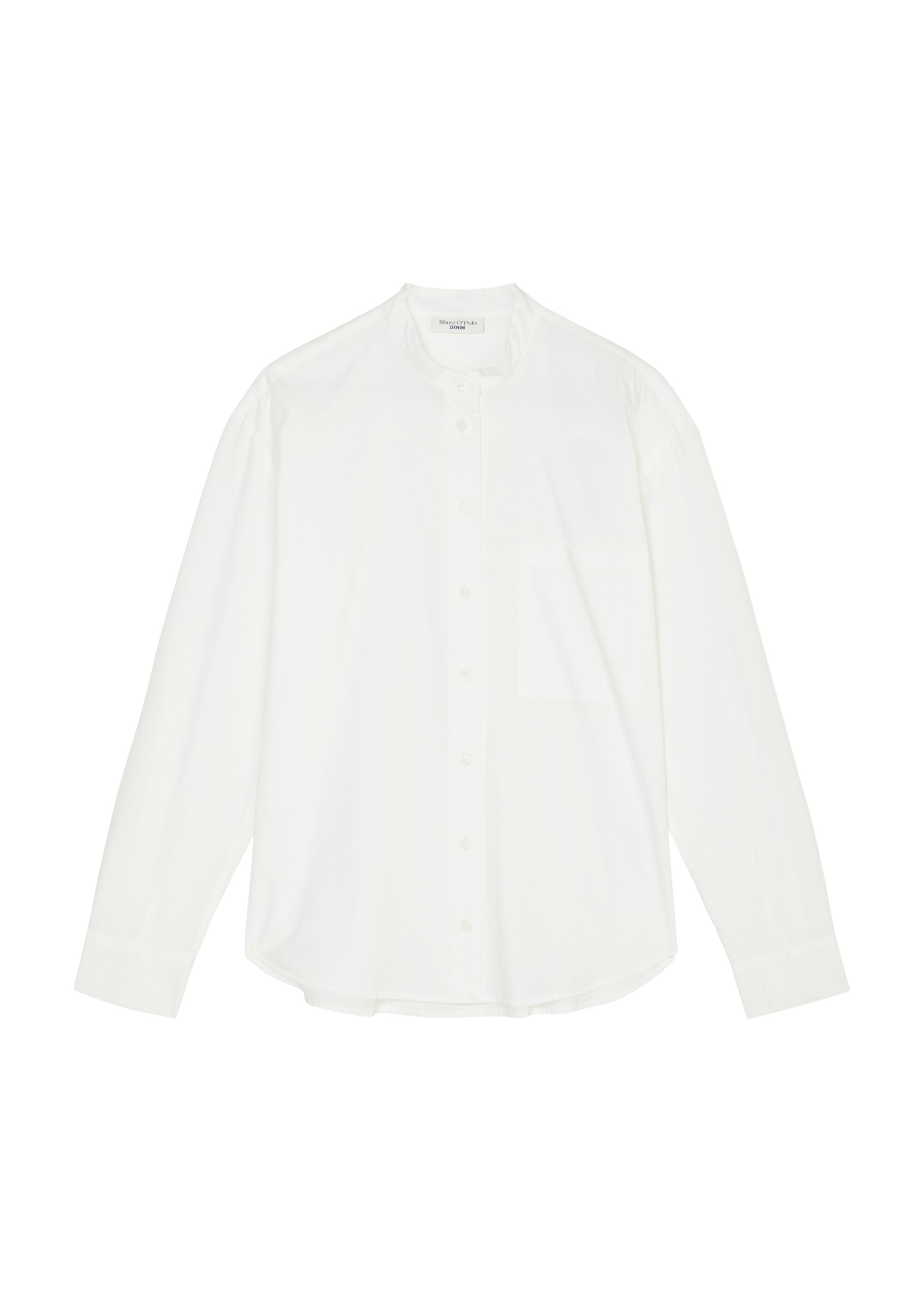 Langarm-Blusenshirt loose aus Organic Cotton