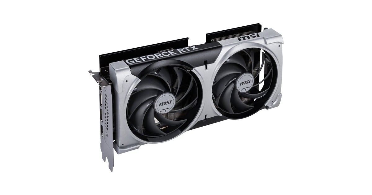 MSIGeForce RTX 5070 12G VENTUS 2X OC grafische kaart  (3x DisplayPort, 1x HDMI)
