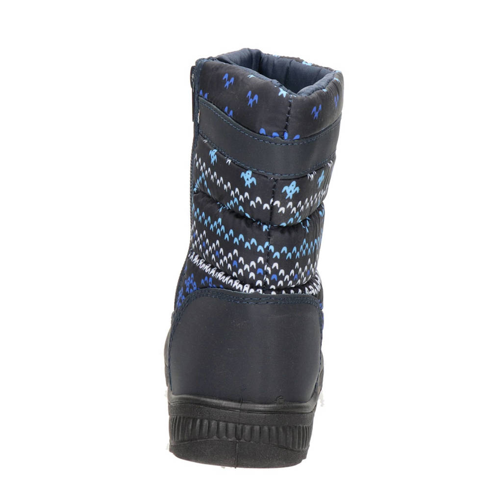 Snow Fun snowboots zwart/blauw