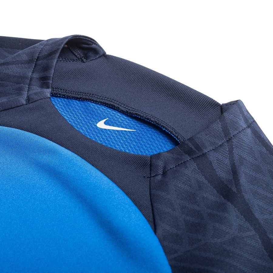 Nike Maillot Dri-FIT Strike III - Bleu/Bleu Foncé/Blanc Enfant