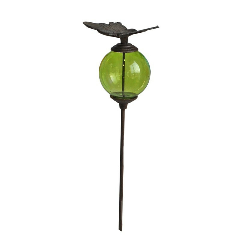 Tuteur boule papillon vert 10x117cm