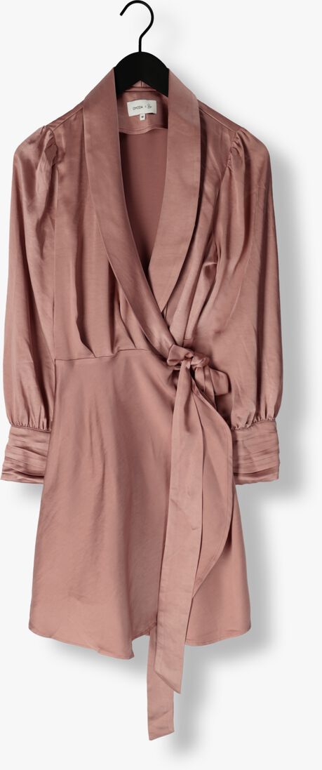 OMODA ATELIER roze omoda atelier mini jurk x bo