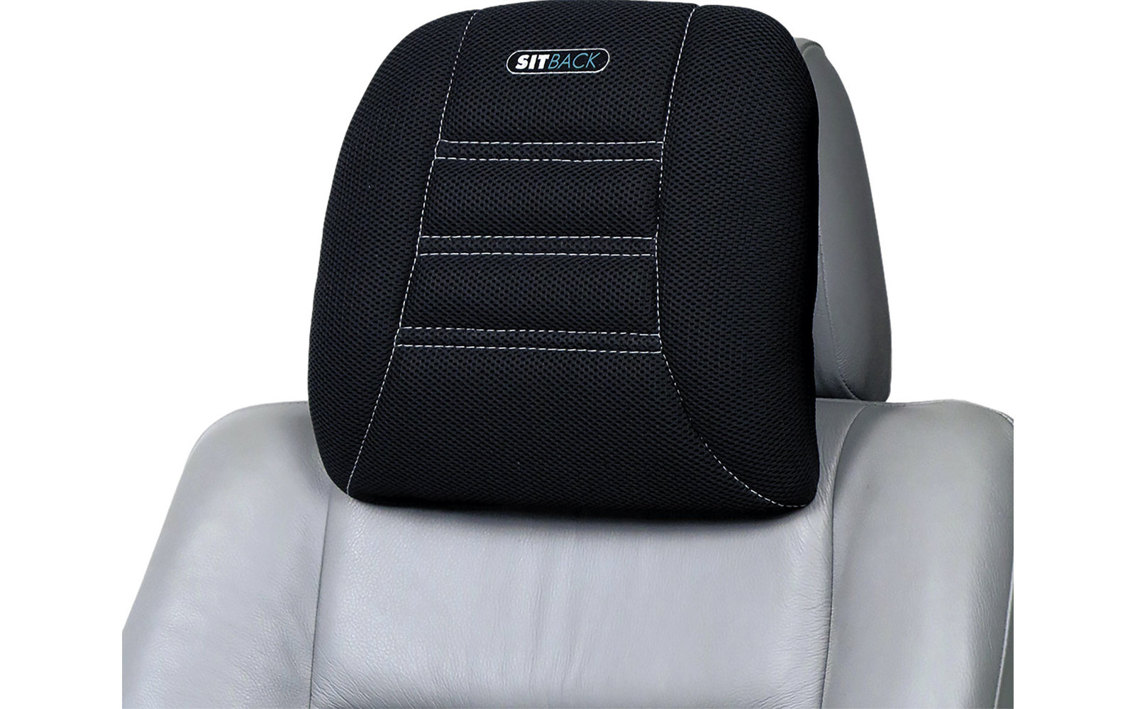 Sitback Neck Stoff Kopfstützenkissen schwarz