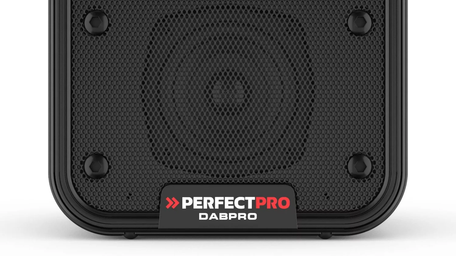 PerfectPro DABPRO2 Bouwradio - FM RDS - DAB  - aux-in - werkt op netstroom & batterij