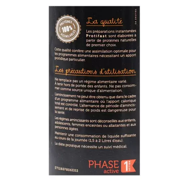 Protifast Bebida Cappuccino Rica em Proteínas, Pote de 500g