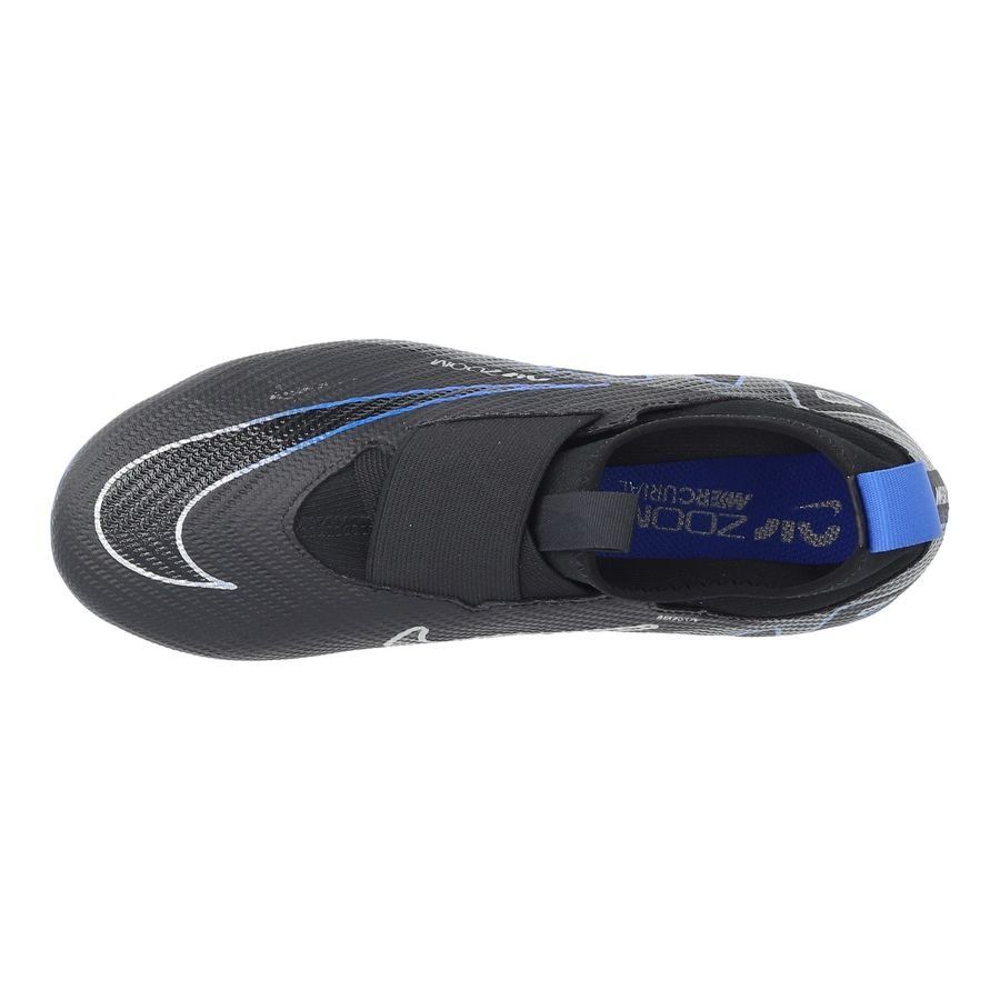 Nike Air Zoom Mercurial Superfly 9 Pro FG Shadow - Noir/Chrome/Bleu Enfant