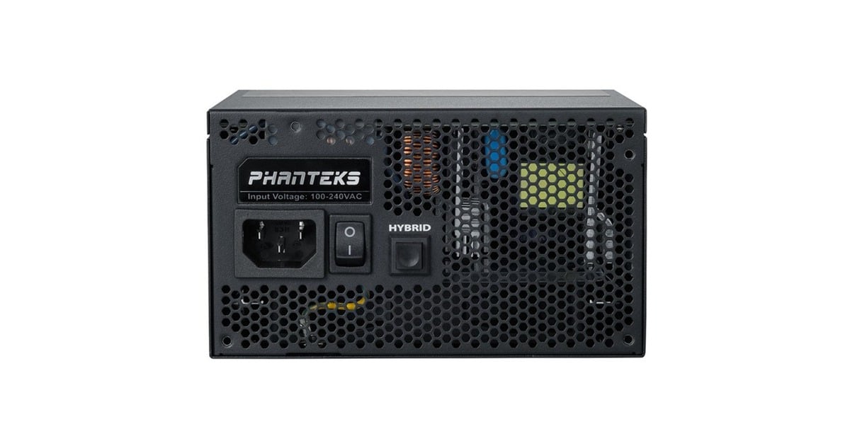 PhanteksAMP v2 modulaire 1000 watt voeding   (Zwart, 3x PCIe)