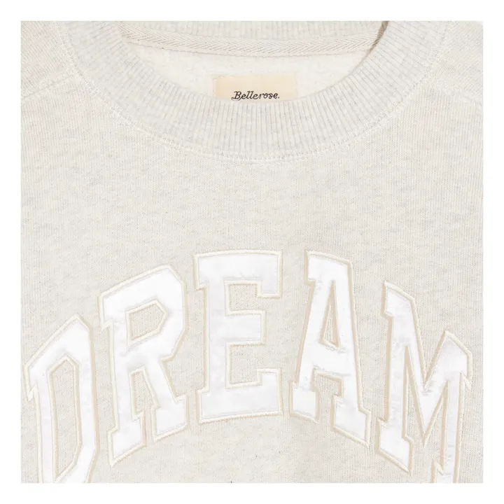 Bellerose Sweat Fadol Colorblock | Gris chiné