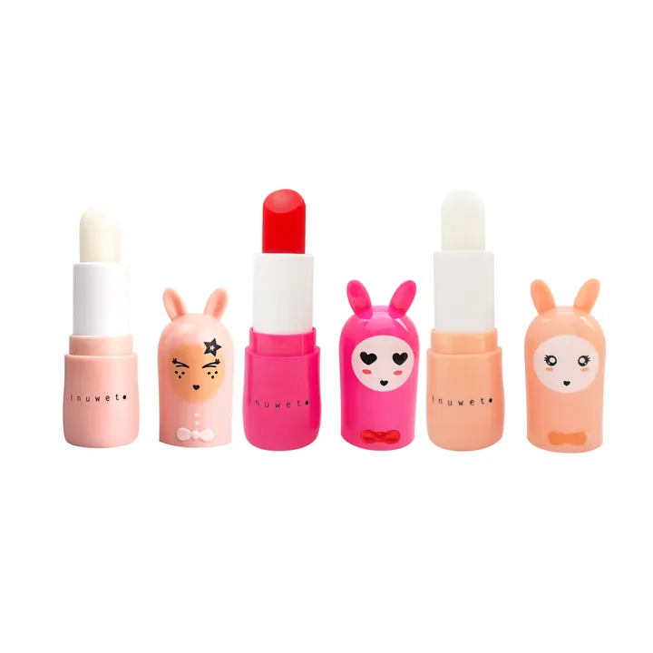Inuwet Coffret trio de baumes à lèvres Ultra Red