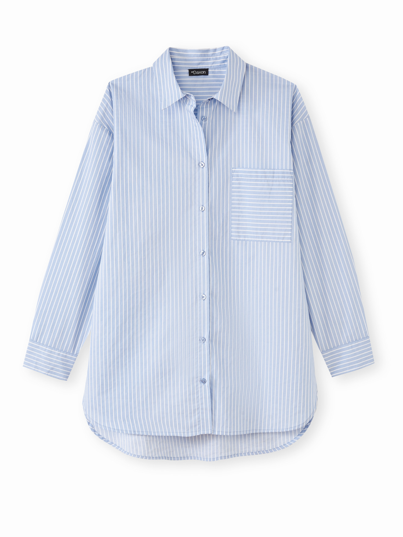 Chemisier long pur coton