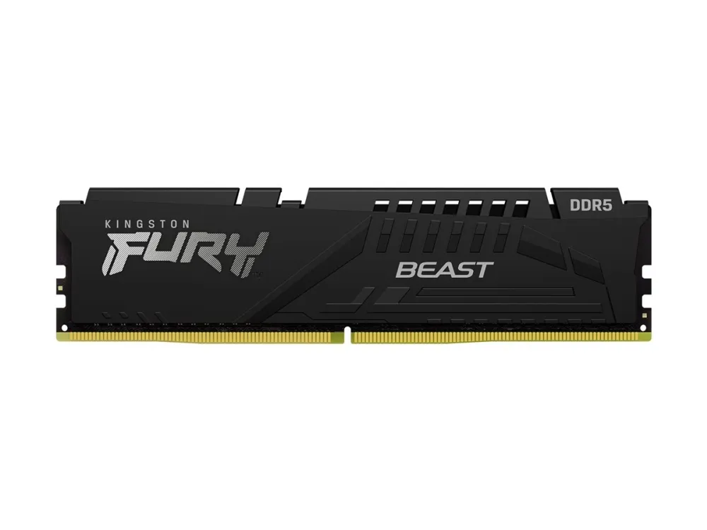 [OUTLET] - Kingston FURY Beast - DDR5 - modul - 32 GB - DIMM 288-PIN - 5200 MHz / PC5-41600 - CL40 - 1.25 V - ikke bufferet - on-die ECC