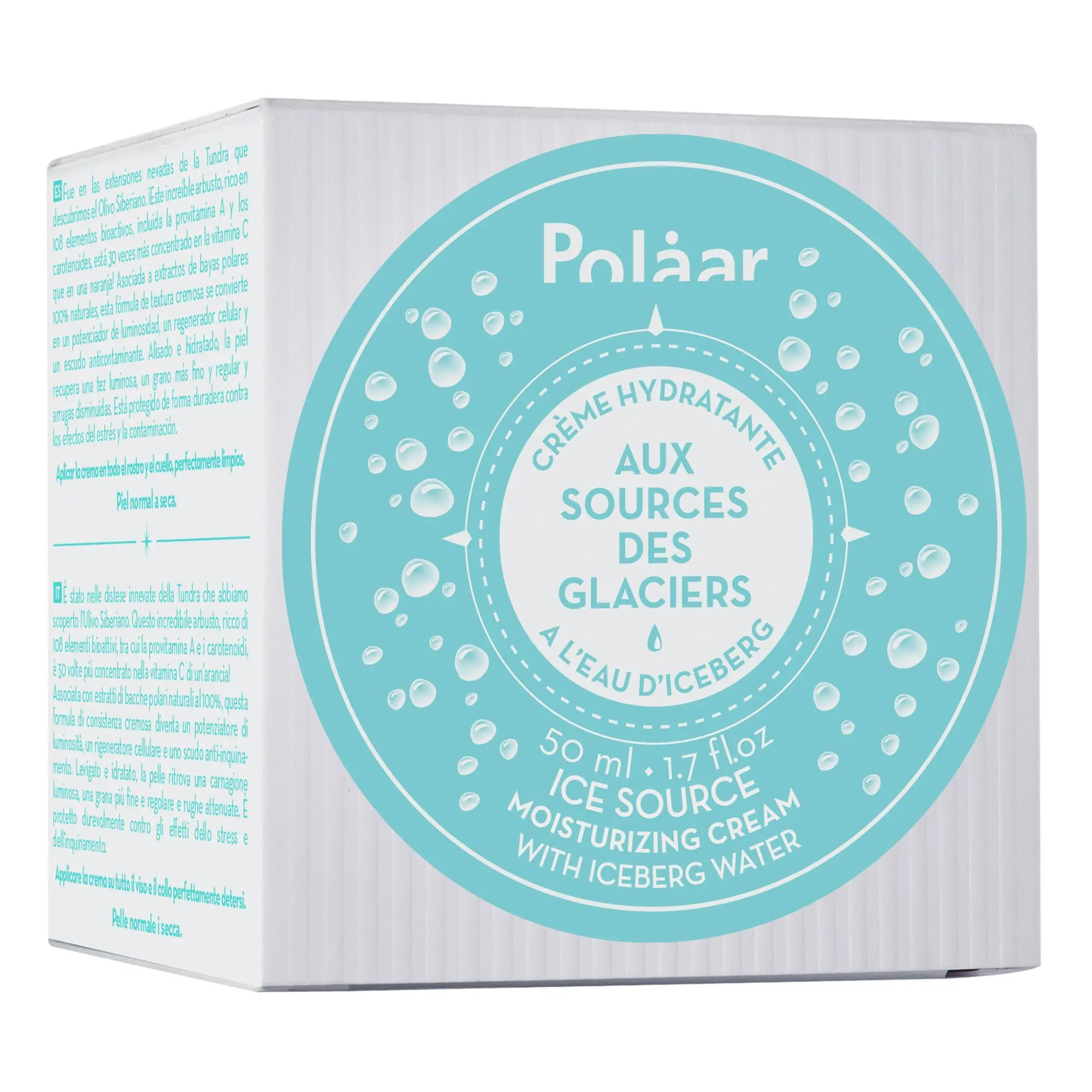 Polaar - Aux Sources des Glaciers Crème Hydratante à l'Eau d'Iceberg- Polaar
