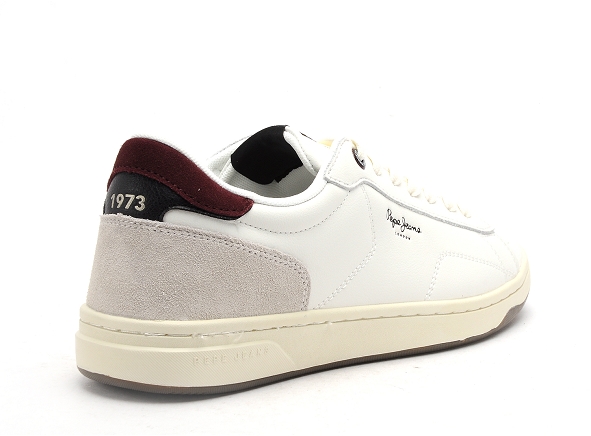 Pepe jeans basses homme kore city m pms31000 blanc