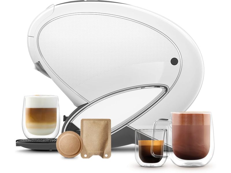 De'Longhi Portionskaffeemaschine Nescafé Dolce Gusto Neo Ba Einfache Zubereitung von Espressos, Ristrettos, Lungos, Americanos und Slow Brew-Getränken