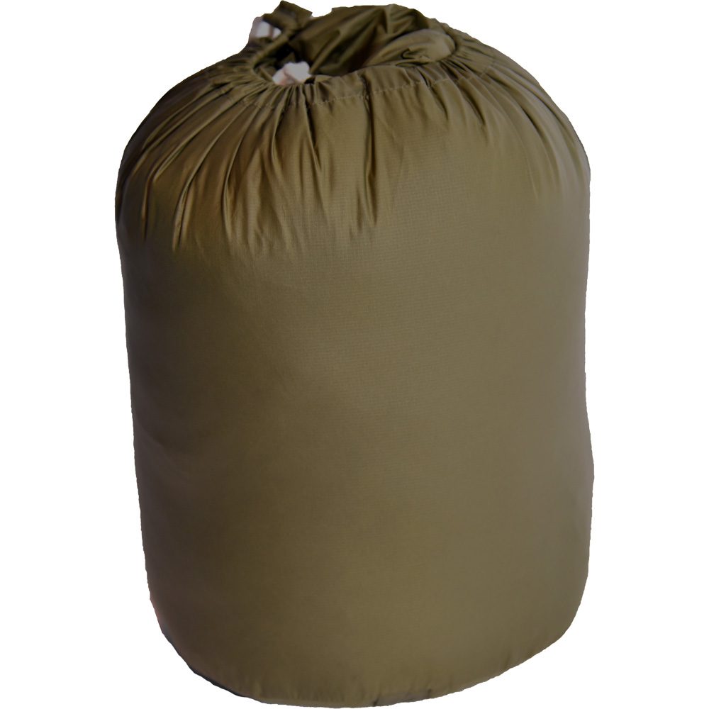 Grüezi Bag Biopod DownWool Ice CompostAble Schlafsack moss green