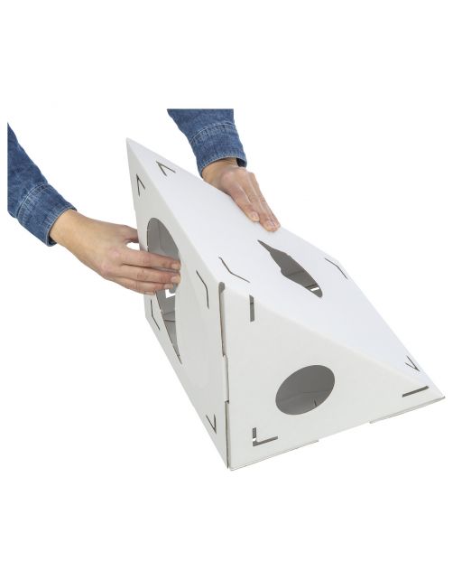 Trixie Kattenmeubel Finca Felice - Krabpalen - 125x62x62 cm Wit