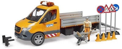 Bruder Mb Sprinter Arbeidsbil med Figur