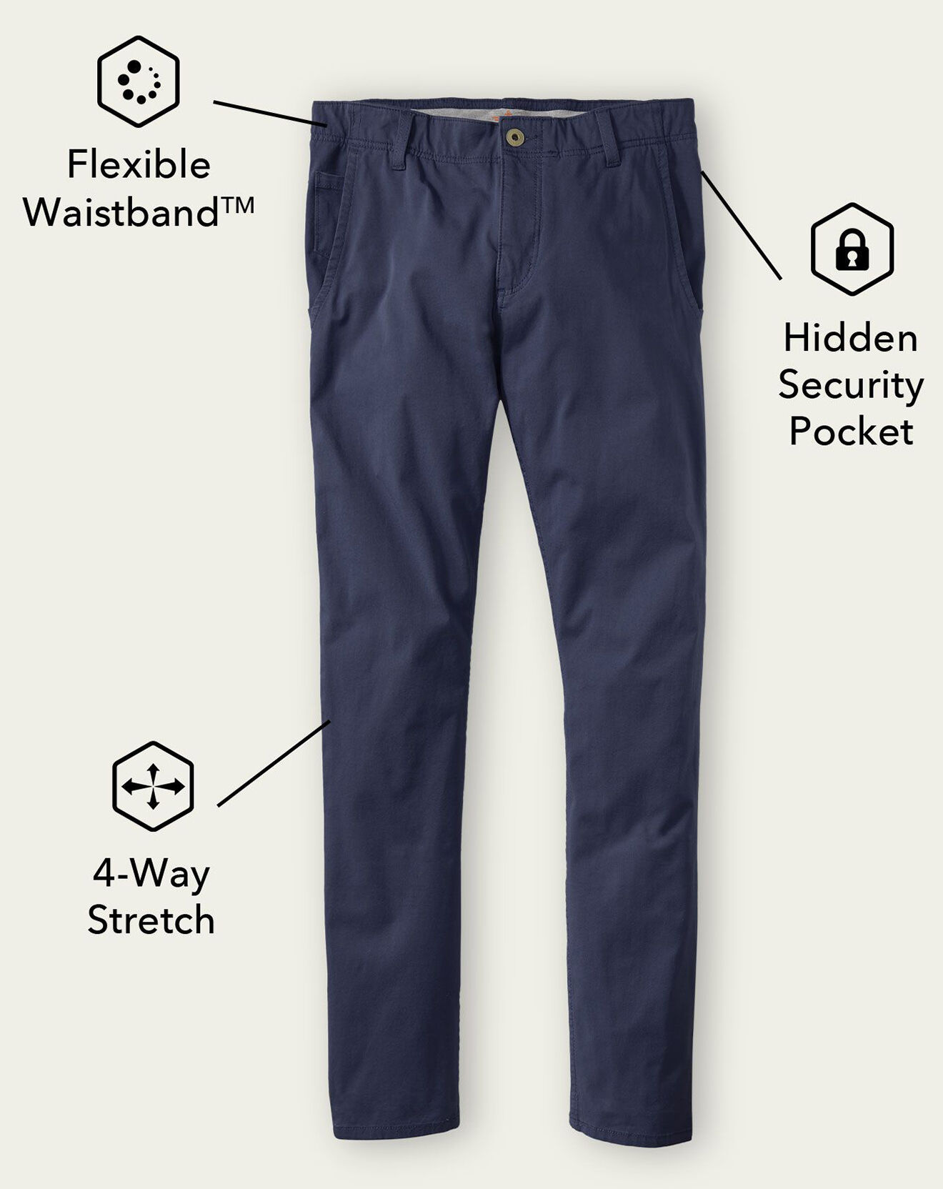 Dockers Pantalon chino Skin Smart 360 Flex Alpha noir
