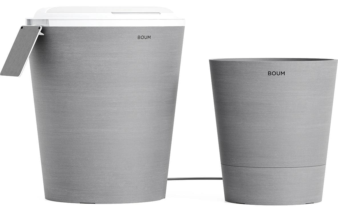 2 Starter Set Grau<br>35 l Wassertank mit 15 l Topf und smarter Steuerung