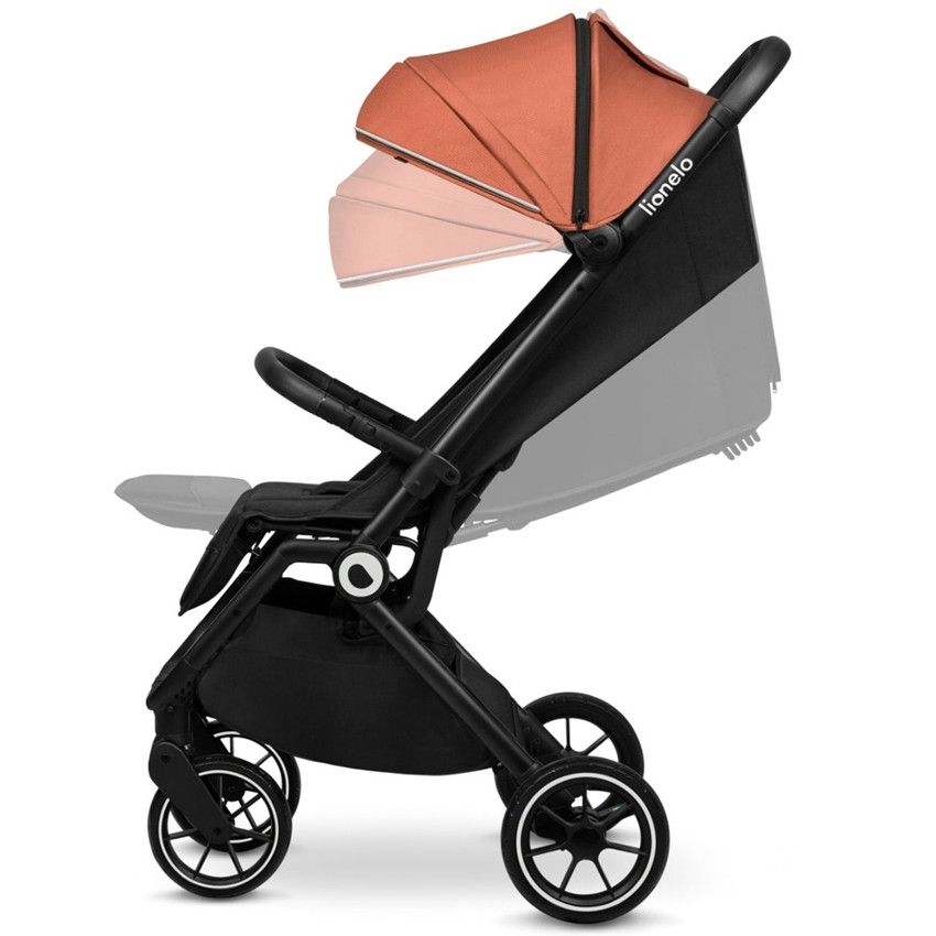 Stroller Cloe Brown Rust - Ecru