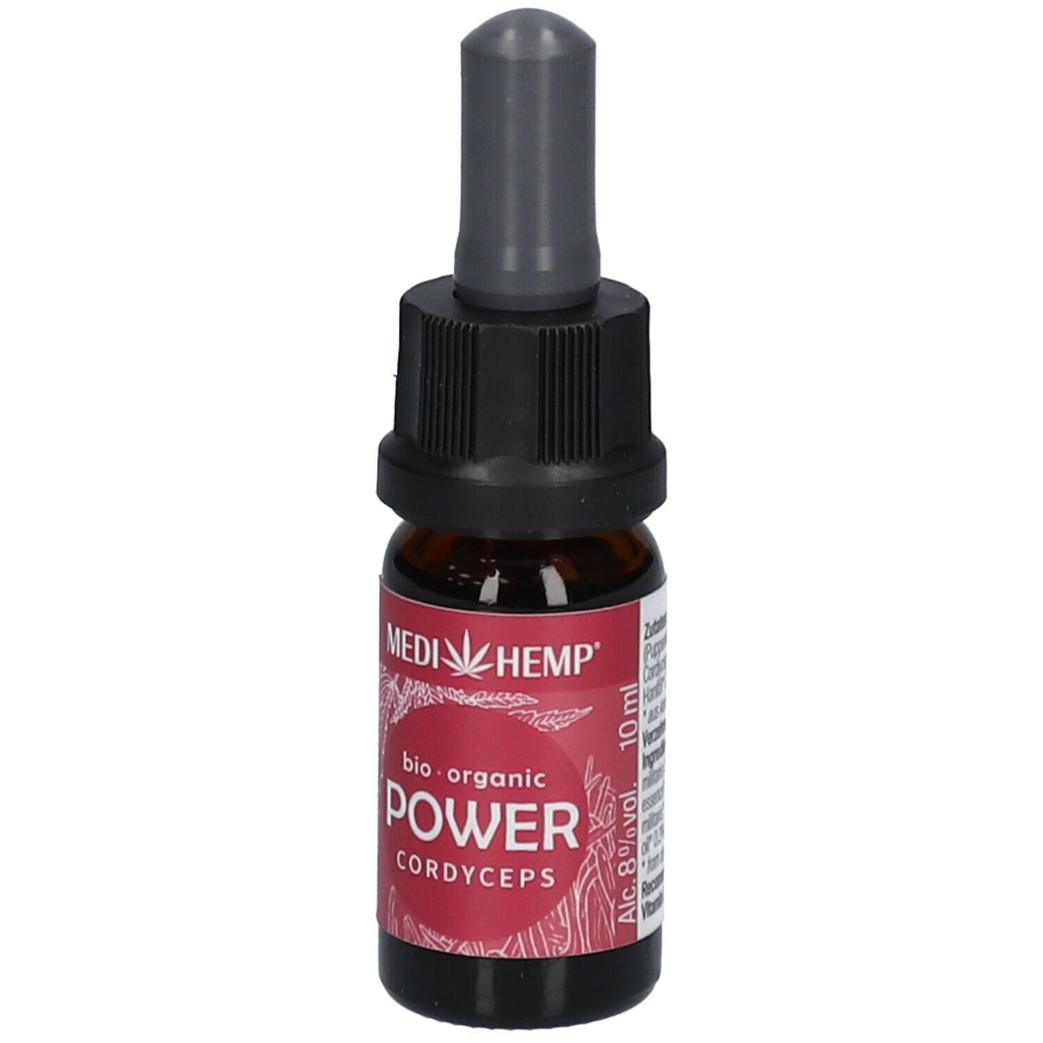 MEDIHEMP Bio POWER Cordyceps militaris-Extrakt & Hanf